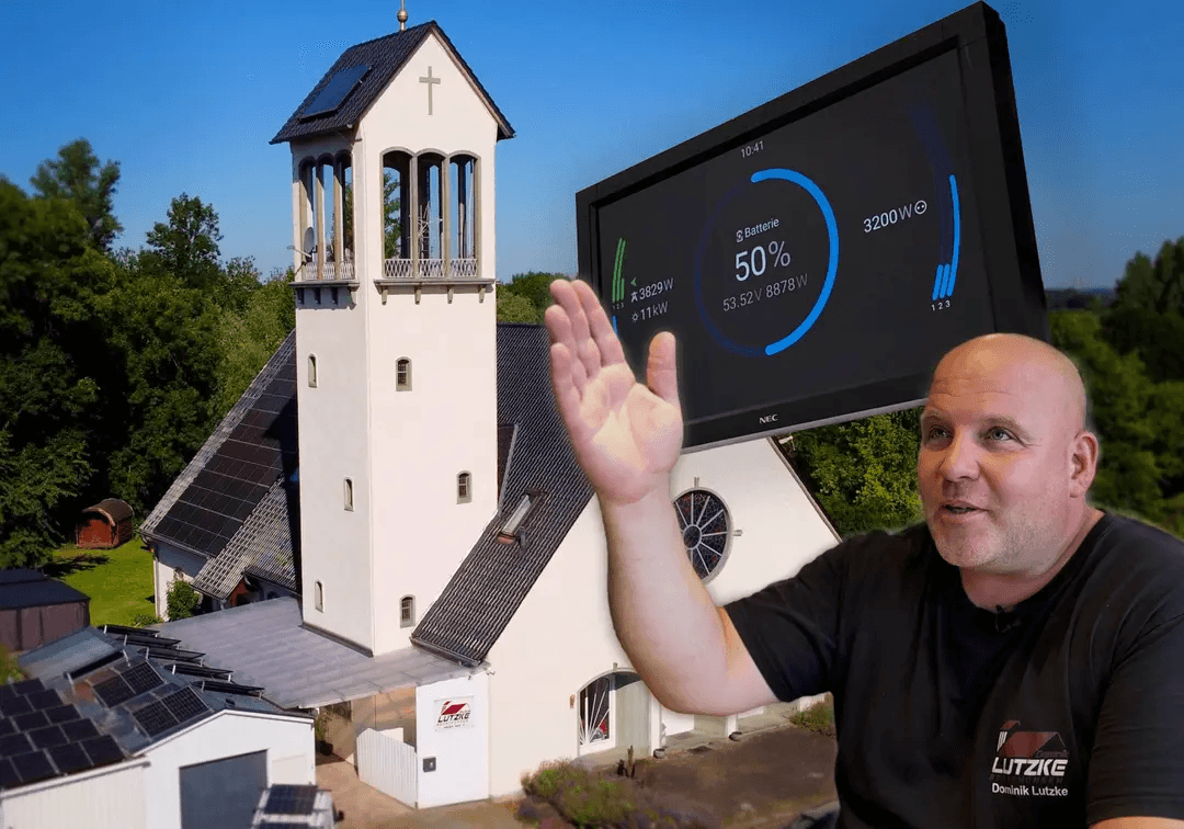 Takläggare slog de tyska energikostnaderna