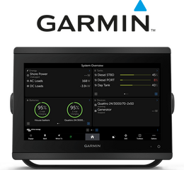 GX-integration i marina MFD-skärmar - Garmin